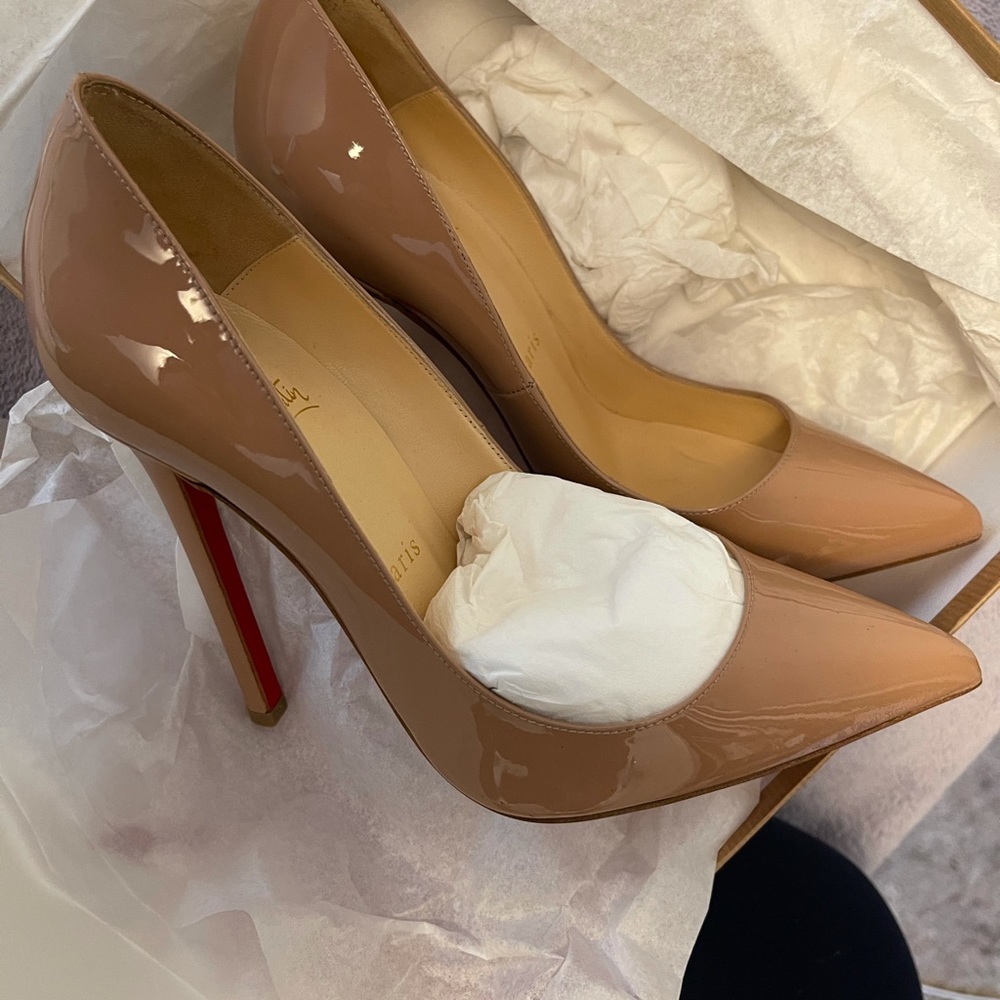 Christian Louboutin Pigalle Follies Sz 37 - Picture 9 of 12